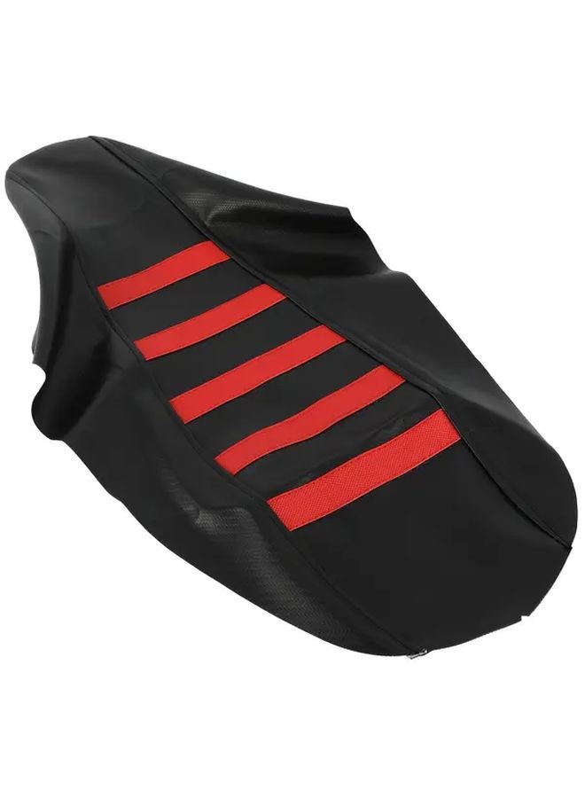 Red Seat Cover for Honda CRF110F CRF125F Dirt Bike 2023 2025 Bold Stripe Style - Image 4